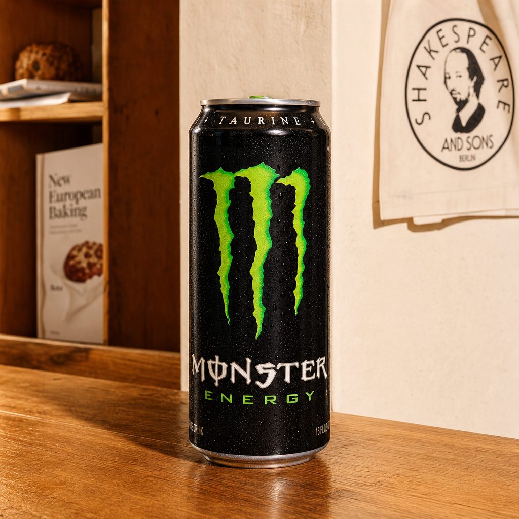 Monster Energy Drinks.