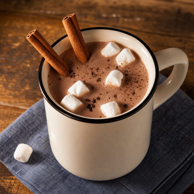 Hot Chocolate & Cappuccino.