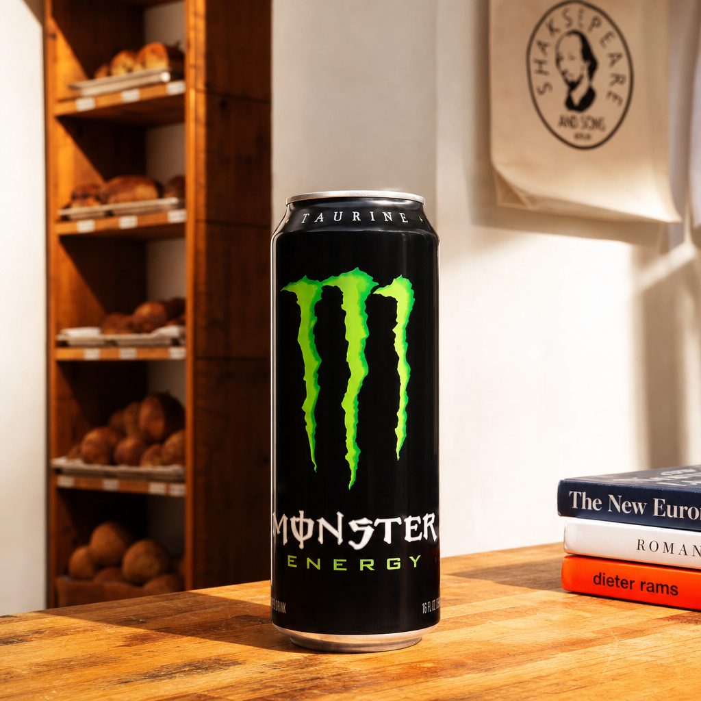 Monster Energy Drink.