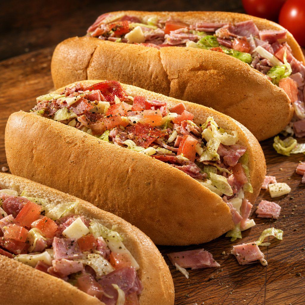 Build Your Own Chopped Sandwich.